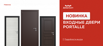 Новинка: входные двери Portalle